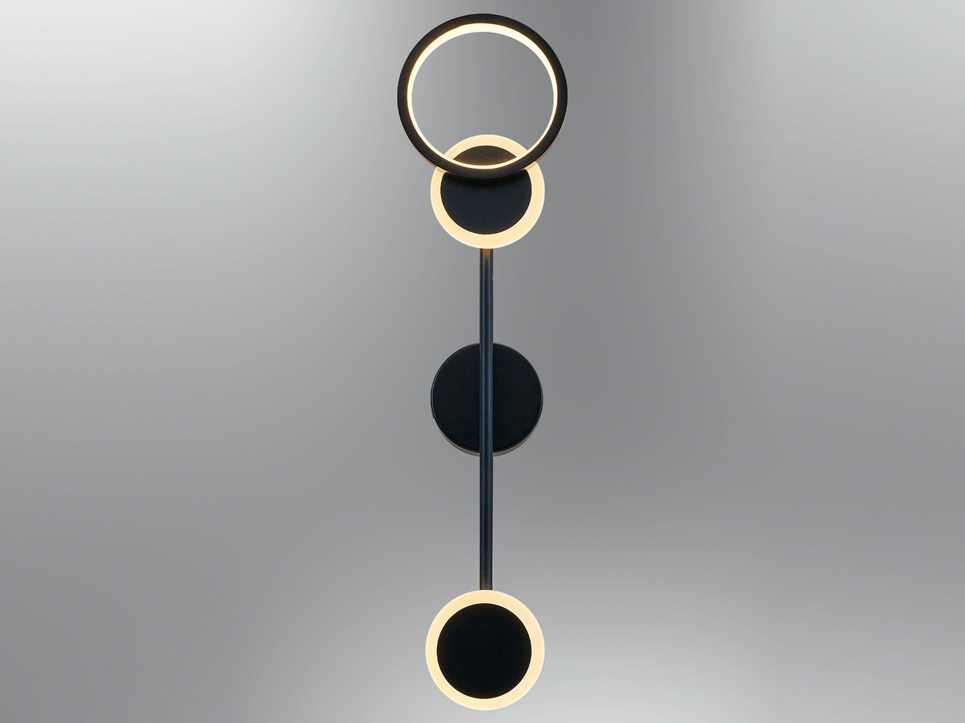 2657-1-19 Ape Sconce Black