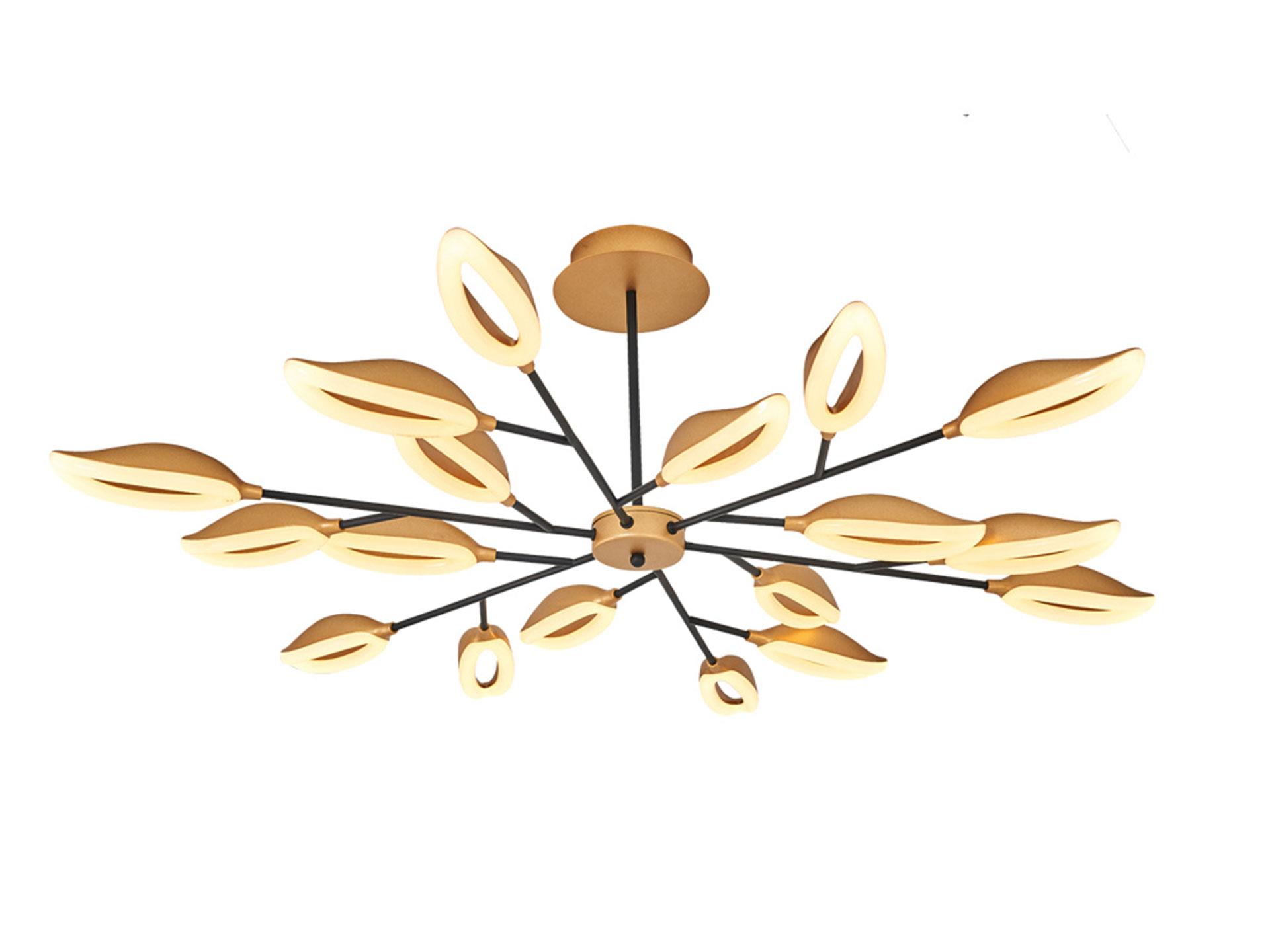 4065-18A,03 18-Piece Cheerleading Chandelier Yellow