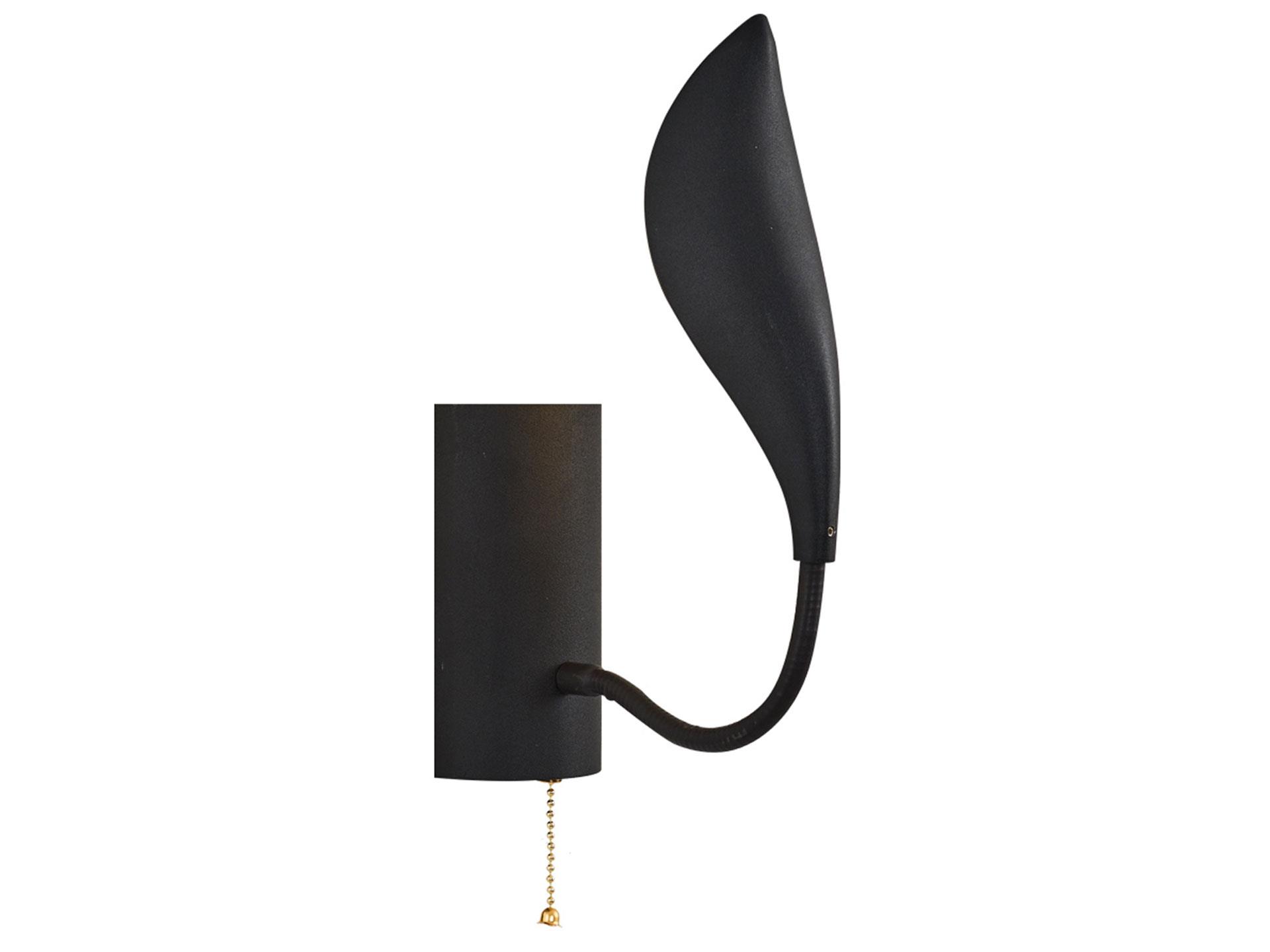 4060-APL,19 Sconce Black