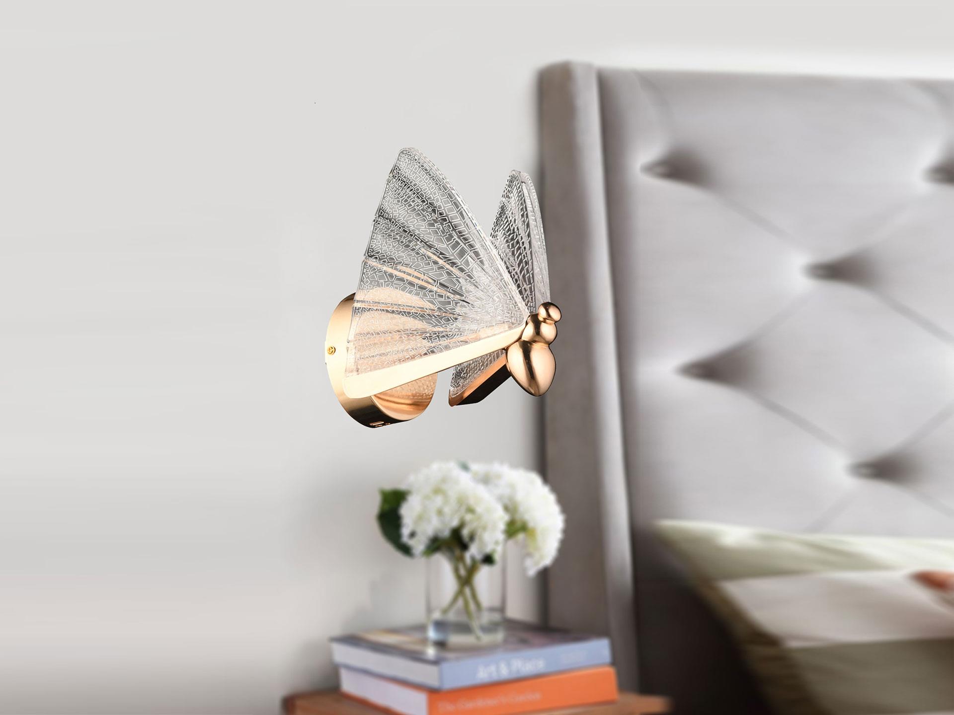 Butterfly Modern Luxury Led Sconce