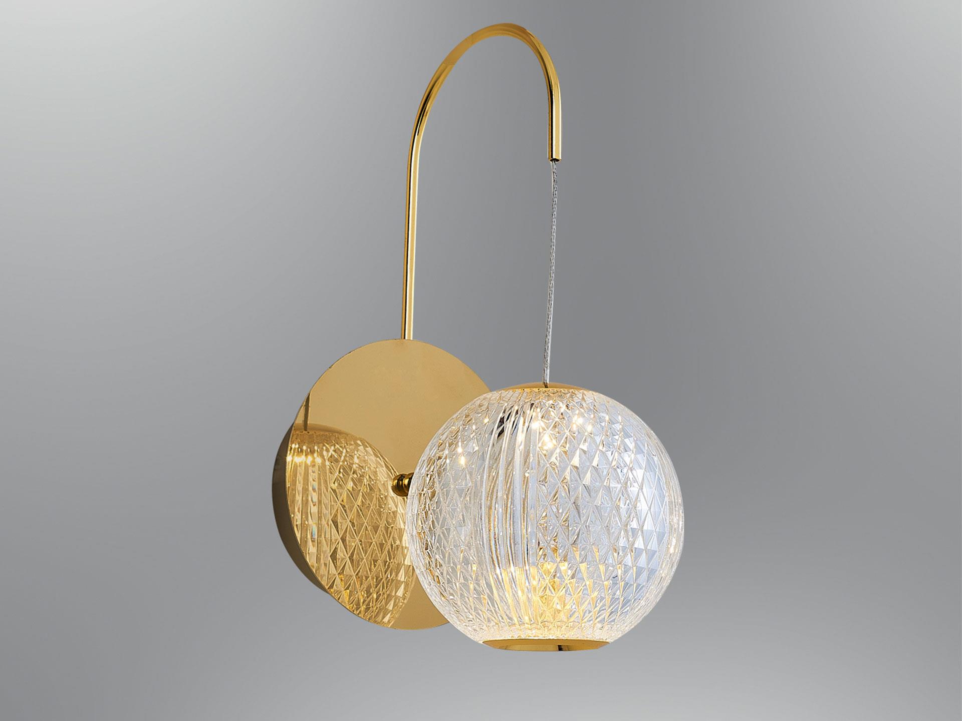 4134-apl-03 Mercury Sconce Yellow