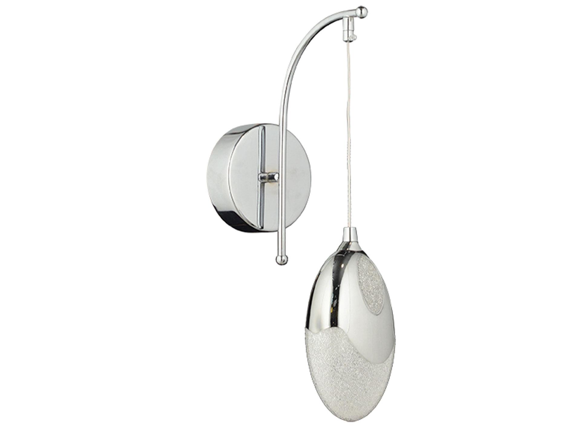 LUNAAD042-Ach Modern Luxury Chrome Led Sconce