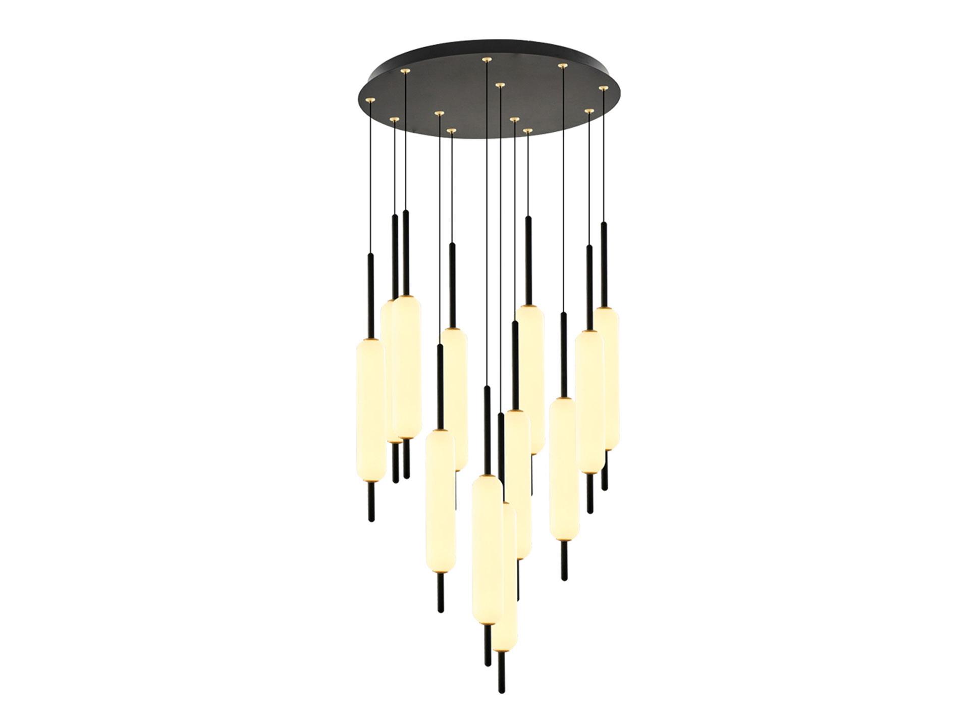 4518-12A,19 12-Piece Sausage Suspension Black